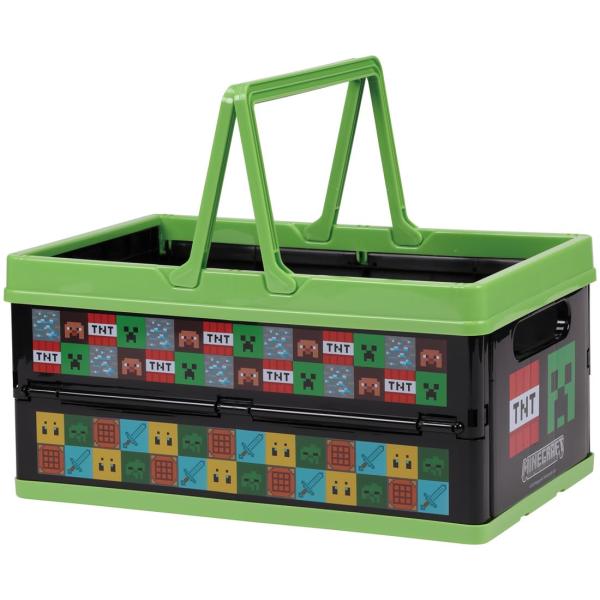 SKATER スケーター 収納ボックス 折りたたみ 収納ケース バスケット マインクラフト Mine...