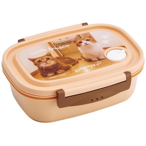 SKATER スケーター ラク軽 軽い 弁当箱 L 720ml レンジ対応 シール容器 保存容器 茶...