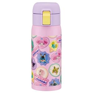 SKATER スケーター ステンレス ワンタッチ マグボトル 水筒 350ml 保温 保冷 サンリオ...