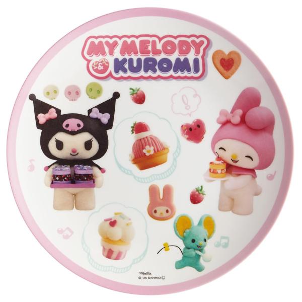 SKATER スケーター メラミン プレート 20cm お皿 皿 サンリオ マイメロディ&amp;クロミ N...