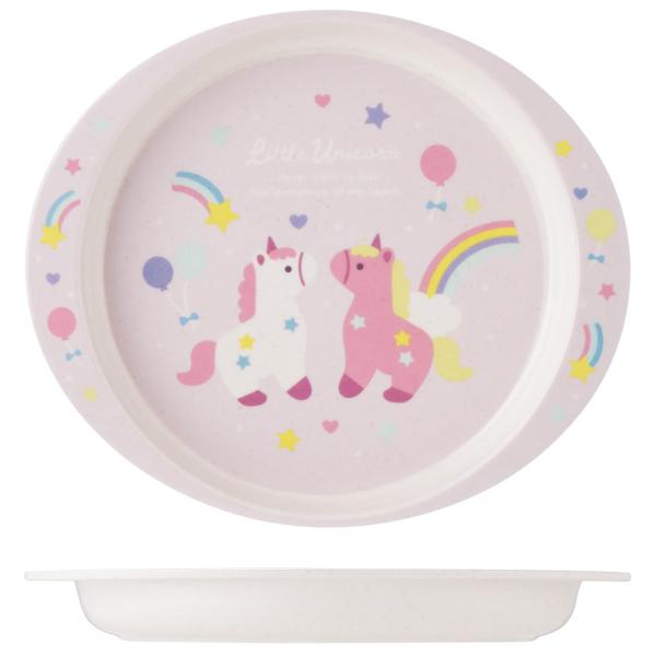 SKATER スケーター メラミン ランチプレート バンブーファイバー 皿 350ml 食洗機対応 ...