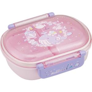 SKATER スケーター 子供用 お弁当箱 1段 360ml 中子付き おかず容器 ふわっと盛れるドーム型 キッズランチ 抗菌加工 日本製 みいるか 女の子 QAF2BAAG-A