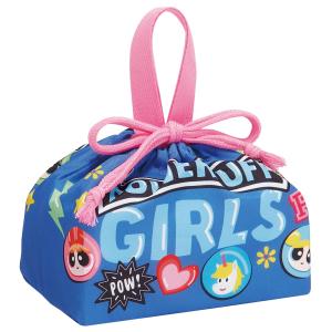 SKATER スケーター 子供用 ランチ 巾着 弁当 袋 日本製 キッズ パワーパフガールズ KB7S-A (プレゼント 小学校 子供 女の子 小学生 カトラリーセット かわいい)｜生活雑貨 どんぐりの木