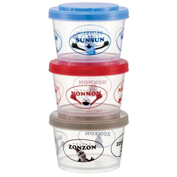 SKATER スケーター 弁当箱 ジョイント式 保存 容器 3個セット 240ml 食洗機対応 レン...