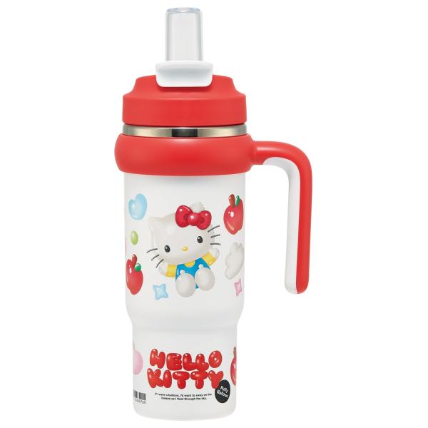 SKATER スケーター ストロータンブラー 830ml 保温 保冷 ハンドル付 2WAY 直飲み ...