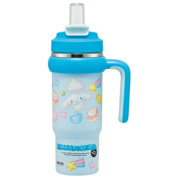 SKATER スケーター ストロータンブラー 830ml 保温 保冷 ハンドル付 2WAY 直飲み ...