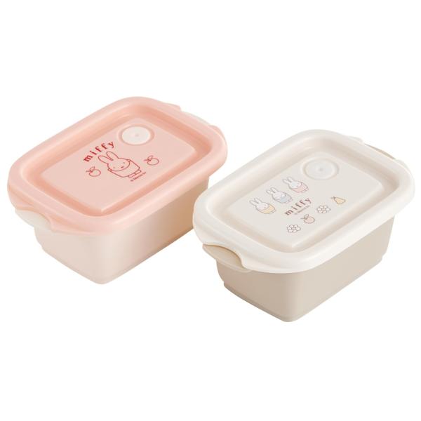 SKATER スケーター 保存容器 シール容器 2個 セット 240ml レンジ対応 スタッキング ...