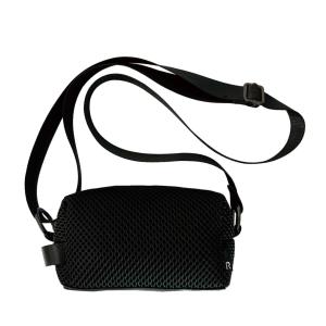 ROOTOTE ルートート babyroo フワフワ ボディバッグ ミニ ショルダーバッグ ICカード入れ付き SN.ベビールー.ウエッファ-B 1041 03 ブラック (父の日)｜donguri-tree