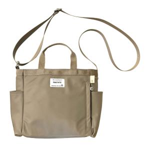 ROOTOTE ルートート babyroo 小さめ ショルダーバッグ シンプル 無地 nothing special SN.ベビールー.エヌスペシャル-A 1042 03 サンド (父の日 レディース)｜donguri-tree
