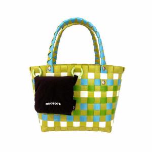 ROOTOTE ルートート ミニ トートバッグ カラフルテープ SC ベビールー バスケット 1077 1078 107705 イエローグリーン (トモコーポレーション 父の日)｜donguri-tree