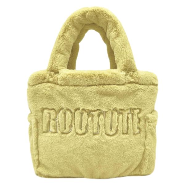 ROOTOTE ルートート SC.スクエア.ファー.ロゴ-A イエローケイ04 (かわいい おしゃれ...