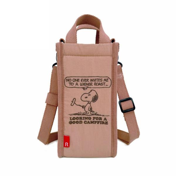 ROOTOTE ルートート WashableTK スヌーピー 洗濯可 簡易保冷 ボトルホルダー 斜め...