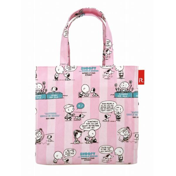ROOTOTE ルートート トートバッグ レディース スヌーピー 小さめ サブバッグ ランチバッグ ...
