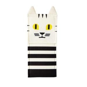 INTERFORM インターフォルム トイレットペーパーホルダーカバー Bobby The Cat キャット ストライプ FL-3777ST (プレゼント 入園祝い 入学祝い 新生活応援)
