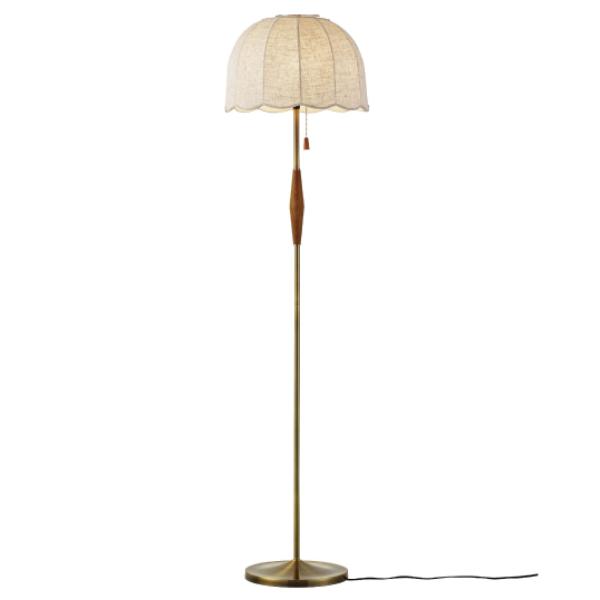 INTERFORM インターフォルム フロアライト ファブリック ウッド Lisette リゼット ...