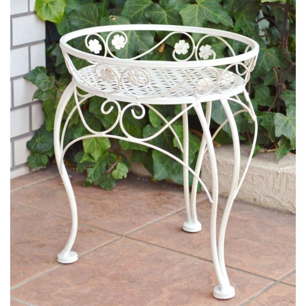 アイアン アンティーク調花台 エントランス プランター おしゃれ かわいい プランター 花台 プラン...