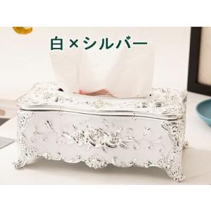 ★新春クリアランスSALE！★ 薔薇の ティッシュボックス ティッシュケース 薔薇モチーフ ヨーロピ...