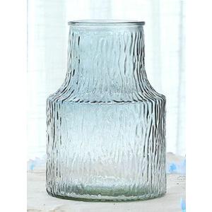 ★新春クリアランスSALE！★ フラワーベース ガラス 北欧 大きい ガラスヴェイス 口径 約8cm...