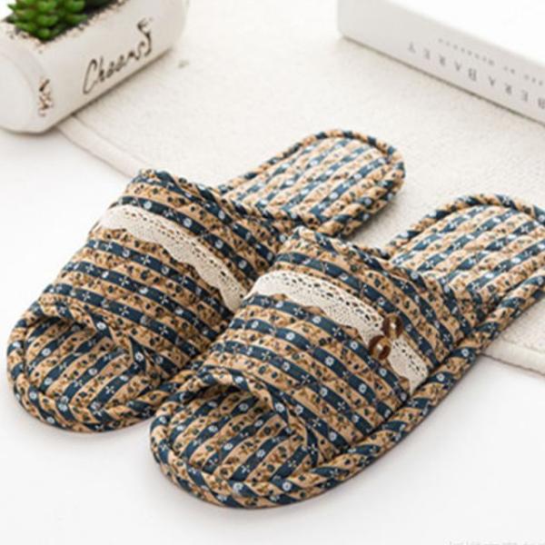 ★新春クリアランスSALE！★  26.5-27.5cm キルトスリッパ  男性用 メンズ ルームス...