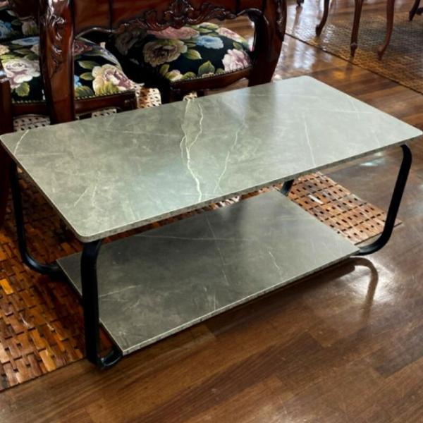 ★新春クリアランスSALE！★ 格安 北欧インテリア シンプル ソファテーブル 2段 収納 レクタン...