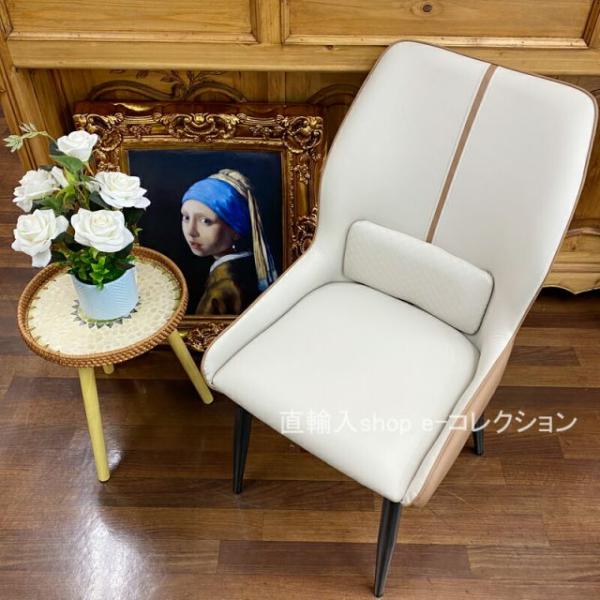★新春クリアランスSALE！★ 質感の良い高級合皮張り 北欧 ダイニングチェア おしゃれ ダイニング...