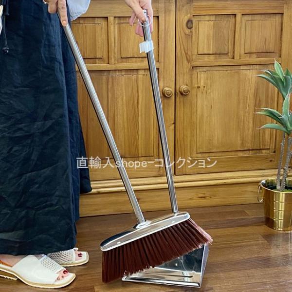 種類3：『B』ベージュBEほうきのみ ★倉庫移転の為、在庫処分SALE！★ ステンレス製 ほうき ち...