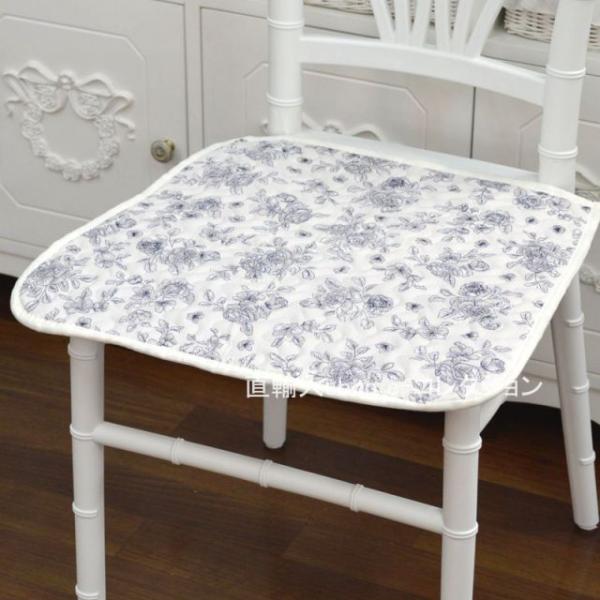 ★新春クリアランスSALE！★ チェアパッド ひも付き 座面クッション 四角 夏用 オールシーズン用...