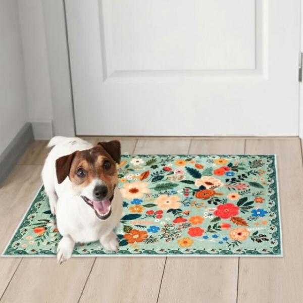 ★新春クリアランスSALE！★ 送料無料 マット2枚セット ロングマット 玄関マット キッチンマット...