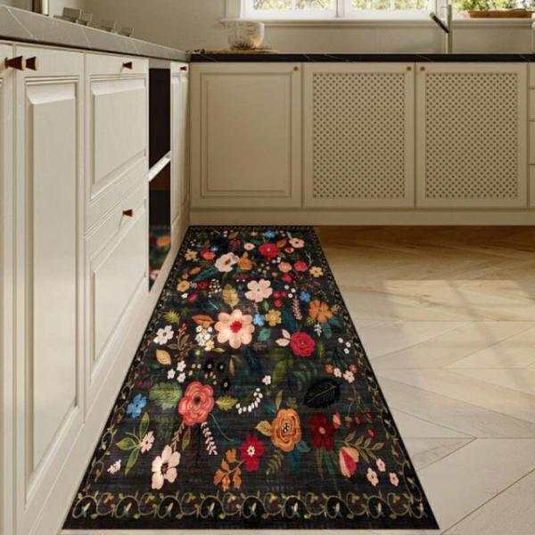 ★新春クリアランスSALE！★ 送料無料 マット2枚セット ロングマット 玄関マット キッチンマット...