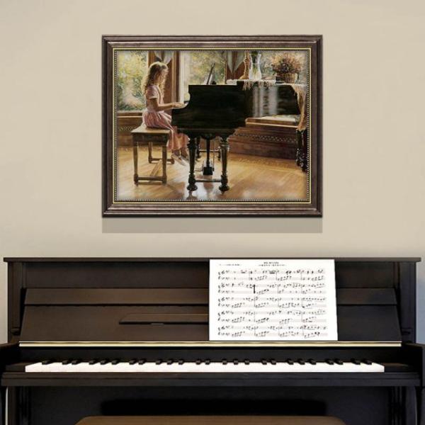 ★新春クリアランスSALE！★ 送料無料 名画額絵 アンティーク調フレーム 幅40×高さ32cm ゴ...