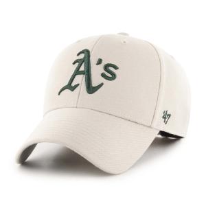 '47 Athletics ’47 MVP Bone  アスレチックス キャップ ’47 エムブイピー ボーン  MLB01834 B-MVP18WBV-BN