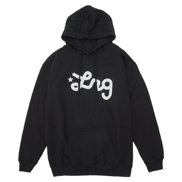 LRG WESTERN SCRIPT HOODIE BLACK エルアールジー プルオーバーパーカー...