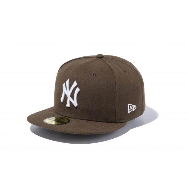 NEWERA 59FIFTY ニューヨーク・ヤンキース ブラウン × ホワイト Brown×Whit...