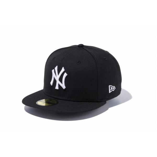 NEWERA 59FIFTY ニューヨーク・ヤンキース ブラック × ホワイト BLACK×WHIT...