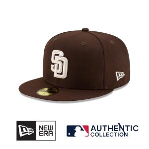 NEWERA 59FIFTY MLB オンフィールド サンディエゴ・パドレス オルタネイト バーントウッド オーセンティック Authentic ニューエラ 13554977