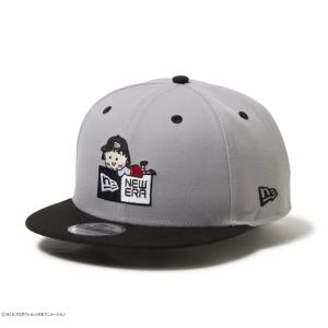 【限定】9FIFTY DOWNTOWN New Era カタカナロゴ 9FIFTY DOWNTOWN × New Era カタカナロゴ ブラック グレー
