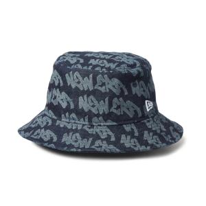 NEWERA バケット01 Laser Burn Out デニム ニューエラ HAT ハット 14744780