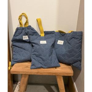 キッズ キルティング シューズバッグ DONO...の詳細画像1