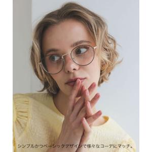 メガネ UVカットクラシックフレームメガネ レ...の詳細画像3