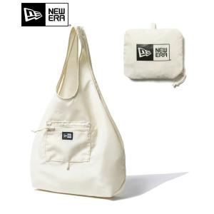 NEW ERA ニューエラ バッグ エコトートバッグ 22L パッカブル アイボリー 12854767 メンズ ユニセックス カバン BAG 旅行 キャップ NEWERA