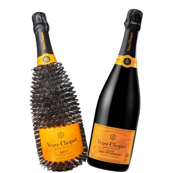 [数量限定セット]ヴーヴ クリコ デコレーションボトル 750ml + ヴーヴ クリコ レゼルヴ キ...
