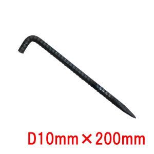 異形アンカーピン(L型) 異形筋D10mm×20...の商品画像