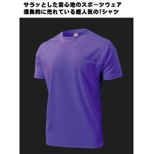 ドライライトTシャツ,ラベンダー　送料全国一律370円｜donsports