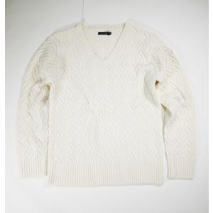 Washable Wool V-Neck Knit Pullover　洗える新素材ニット！｜doorclothing
