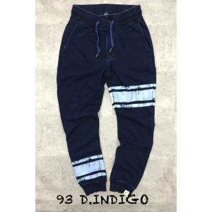 SIGN STATE（サイン ステイト） Vintage Denim Line Sweat Pants｜doorclothing