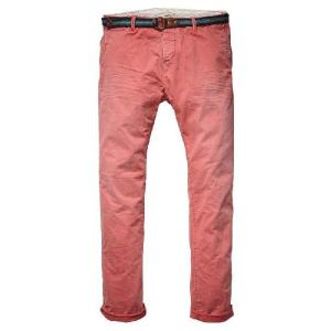 スコッチ&ソーダ Scotch & Soda カラーチノ Basic Fabric Dye Twill Chino｜doorclothing