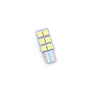 T10 バルブ LED 6連 純白色/電球色 ルームランプ カーテシ ラゲッジ バニティ