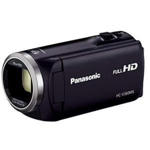 Panasonic HDビデオカメラ V360MS 16GB 高倍率90倍ズーム ブラック HC-V360MS-K