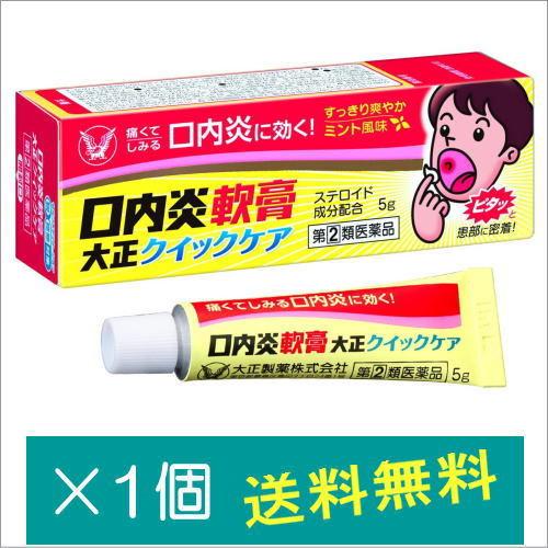 口内炎軟膏大正クイックケア5g【指定第2類医薬品】
