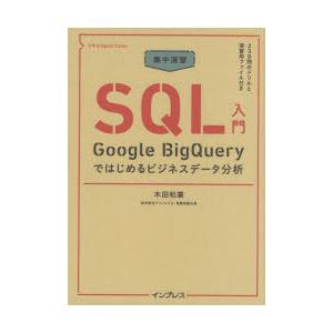集中演習SQL入門　Google　BigQueryではじめるビジネスデータ分析　木田和廣/著
